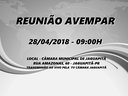 Reunião AVEMPAR 28/04/2018 - 09:00hs