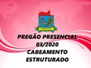 Retificação Edital do pregão 03/2020 - Cabeamento Estruturado Retificação Edital do pregão 03/2020 - Cabeamento Estruturado