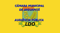 Edital de Audiência Pública LDO 17/06/2021 - 16:00h