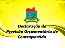 Ofícios de Encaminhamento de Declaração de Previsão Orçamentária de Contrapartida da Prefeitura Municipal de Jaguapitã