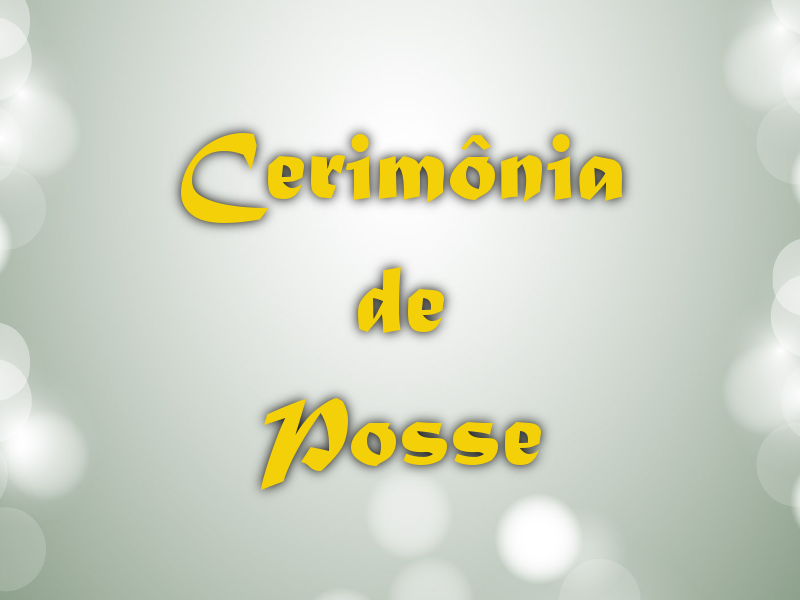 Cerimônia de Posse