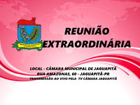 Sessão Extraordinária 14/12/2018 - 17:00hs