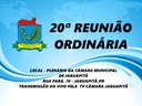 20ª Sessão Ordinária 20/07/2020 - 20:00h