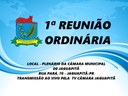 1ª Sessão Ordinária 01/02/2021 - 20:00h