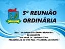 5ª Reunião Ordinária 07/03/2022 às 20:00h