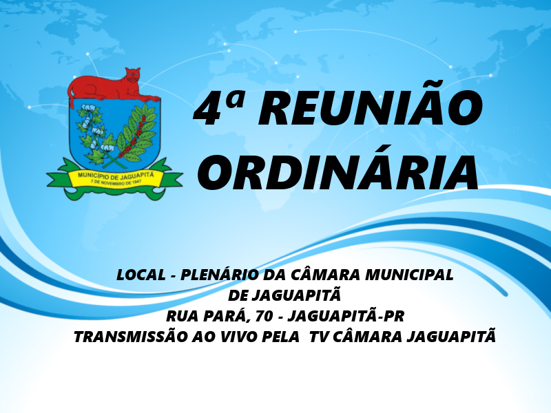 4ª Reunião Ordinária 23/02/2026 - 18:30h